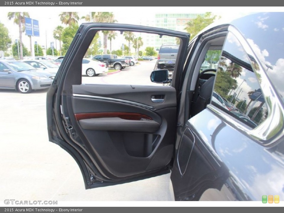 Ebony Interior Door Panel for the 2015 Acura MDX Technology #97736694