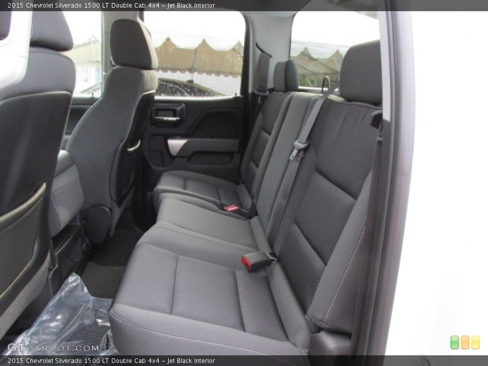 Jet Black Interior Rear Seat for the 2015 Chevrolet Silverado 1500 LT Double Cab 4x4 #97749132