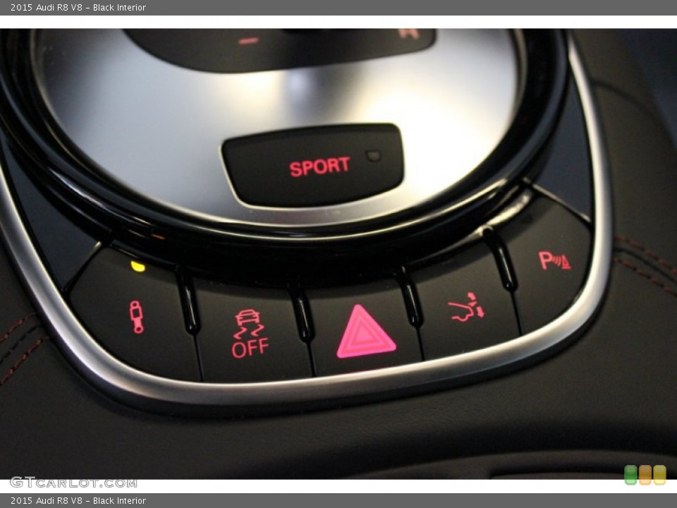 Black Interior Controls for the 2015 Audi R8 V8 #97750442