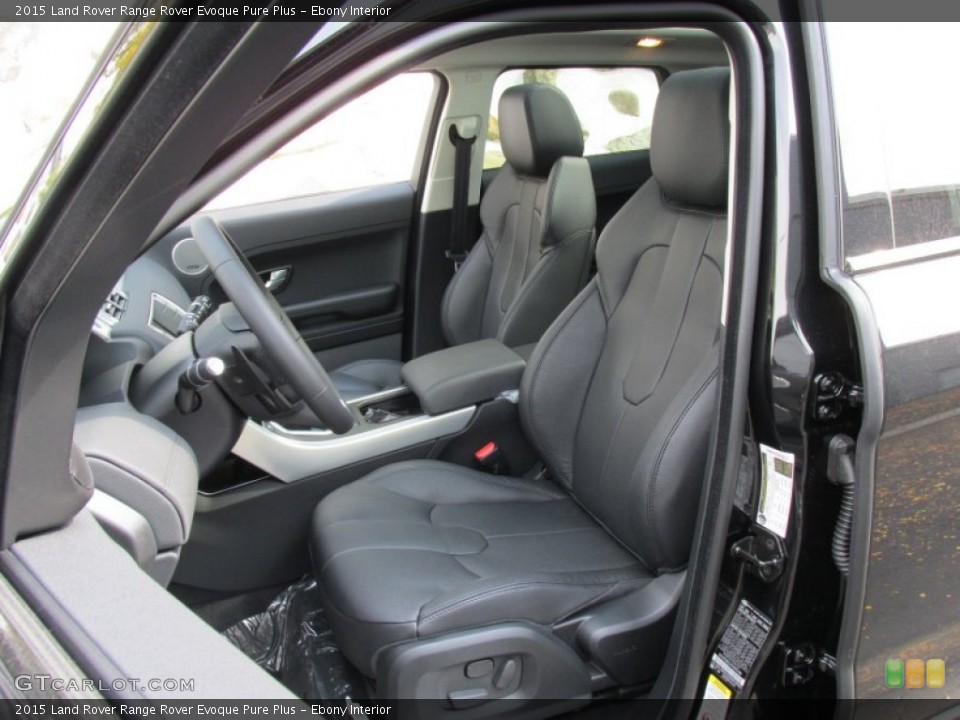 Ebony Interior Front Seat for the 2015 Land Rover Range Rover Evoque Pure Plus #97751132