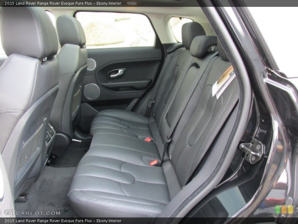 Ebony Interior Rear Seat for the 2015 Land Rover Range Rover Evoque Pure Plus #97751156