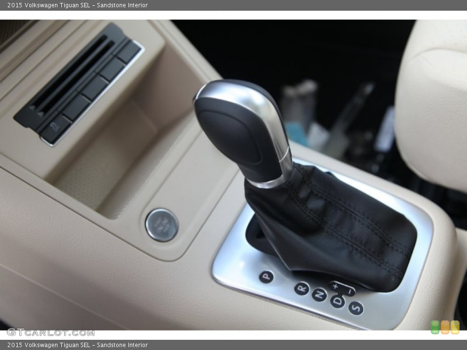 Sandstone Interior Transmission for the 2015 Volkswagen Tiguan SEL #97753832