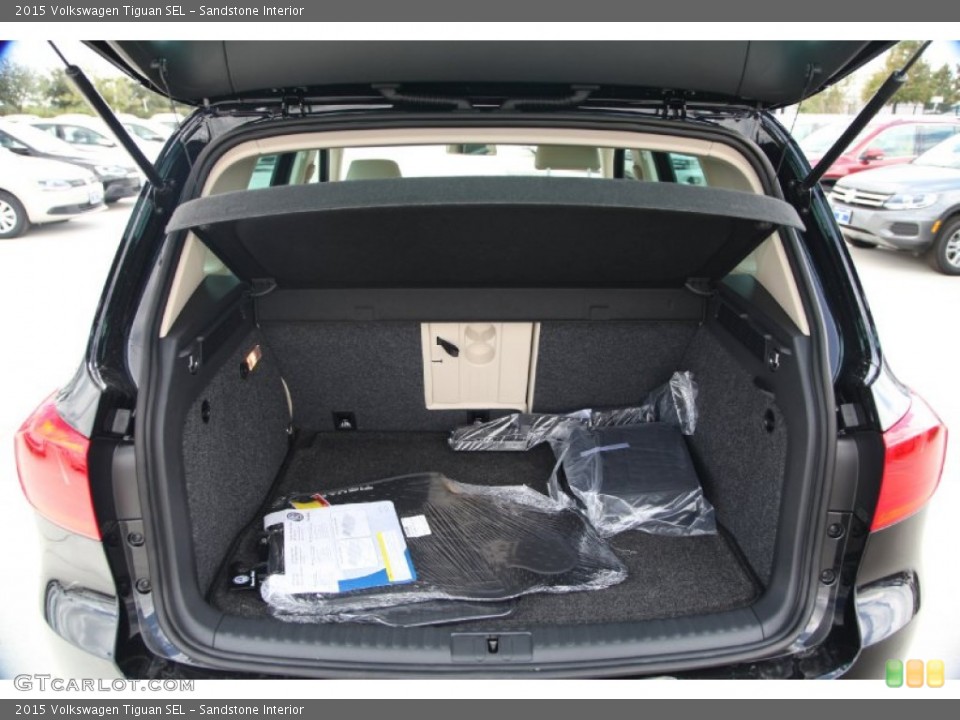 Sandstone Interior Trunk for the 2015 Volkswagen Tiguan SEL #97754006