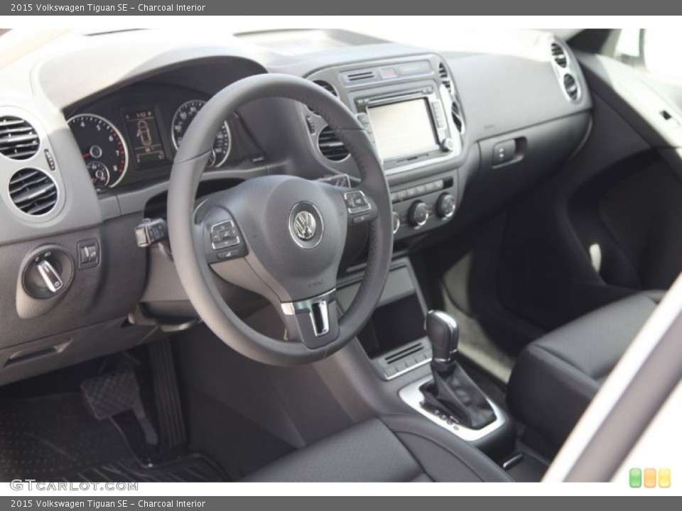 Charcoal 2015 Volkswagen Tiguan Interiors