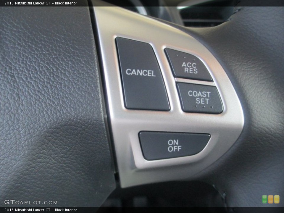 Black Interior Controls for the 2015 Mitsubishi Lancer GT #97754522