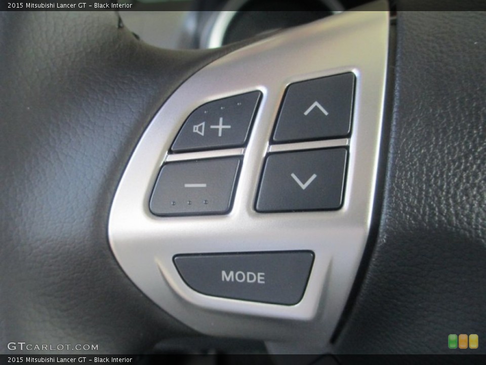 Black Interior Controls for the 2015 Mitsubishi Lancer GT #97754543