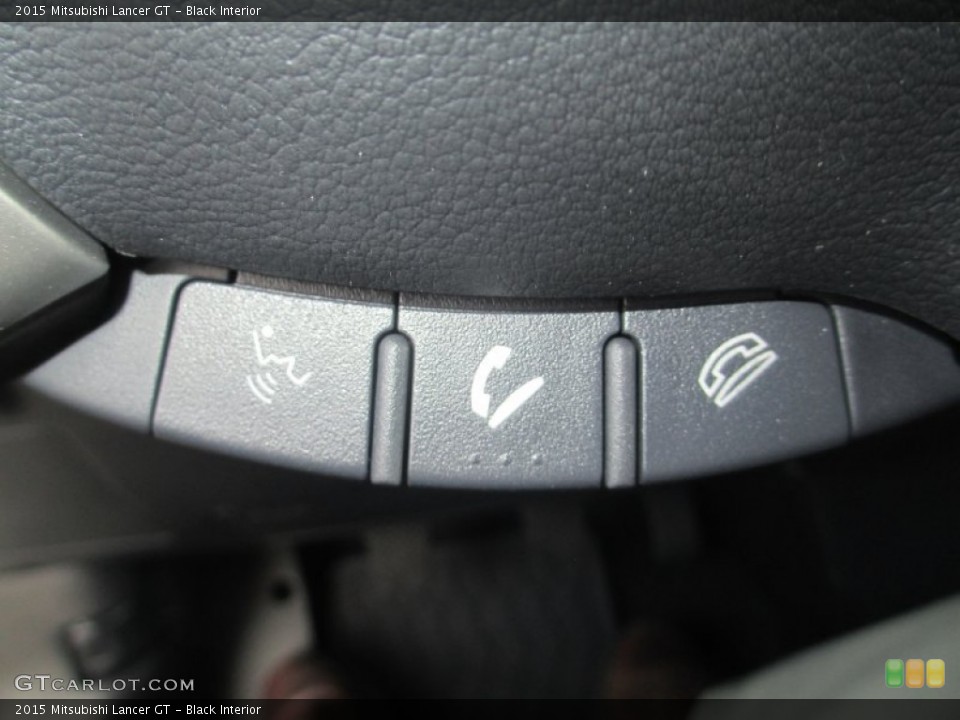 Black Interior Controls for the 2015 Mitsubishi Lancer GT #97754567