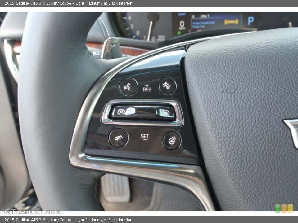 Light Platinum/Jet Black Interior Controls for the 2015 Cadillac ATS 3.6 Luxury Coupe #97754720