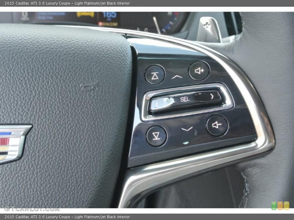 Light Platinum/Jet Black Interior Controls for the 2015 Cadillac ATS 3.6 Luxury Coupe #97754738
