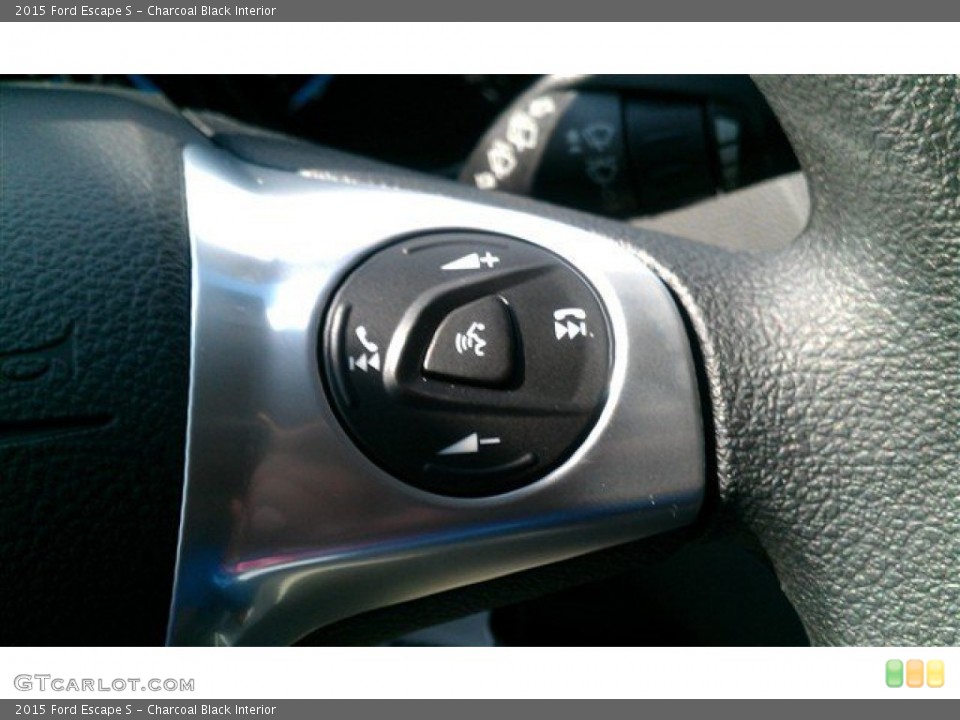 Charcoal Black Interior Controls for the 2015 Ford Escape S #97769020