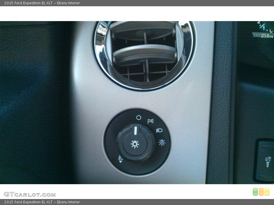 Ebony Interior Controls for the 2015 Ford Expedition EL XLT #97769761
