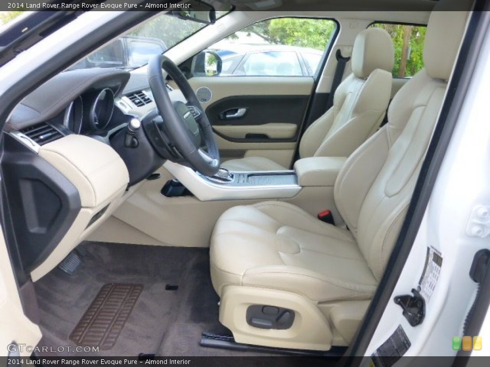Almond Interior Front Seat for the 2014 Land Rover Range Rover Evoque Pure #97769815