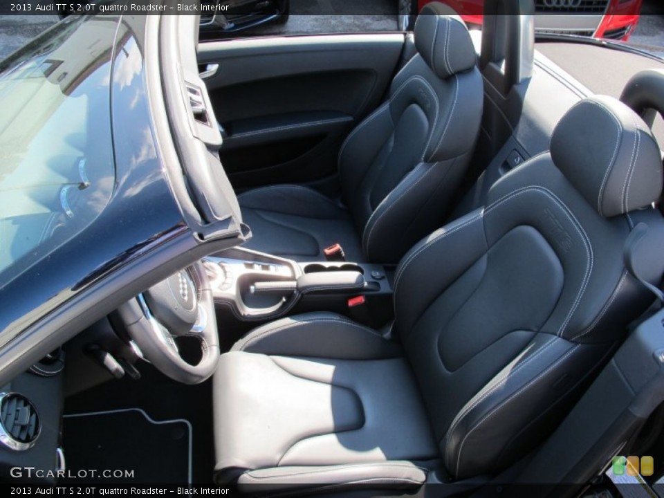 Black Interior Front Seat for the 2013 Audi TT S 2.0T quattro Roadster #97777352