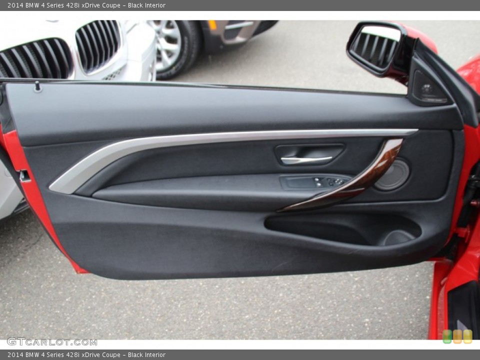 Black Interior Door Panel for the 2014 BMW 4 Series 428i xDrive Coupe #97787586