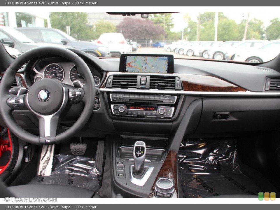Black Interior Dashboard for the 2014 BMW 4 Series 428i xDrive Coupe #97787718