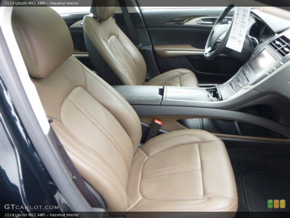 Hazelnut Interior Front Seat for the 2014 Lincoln MKZ AWD #97793817