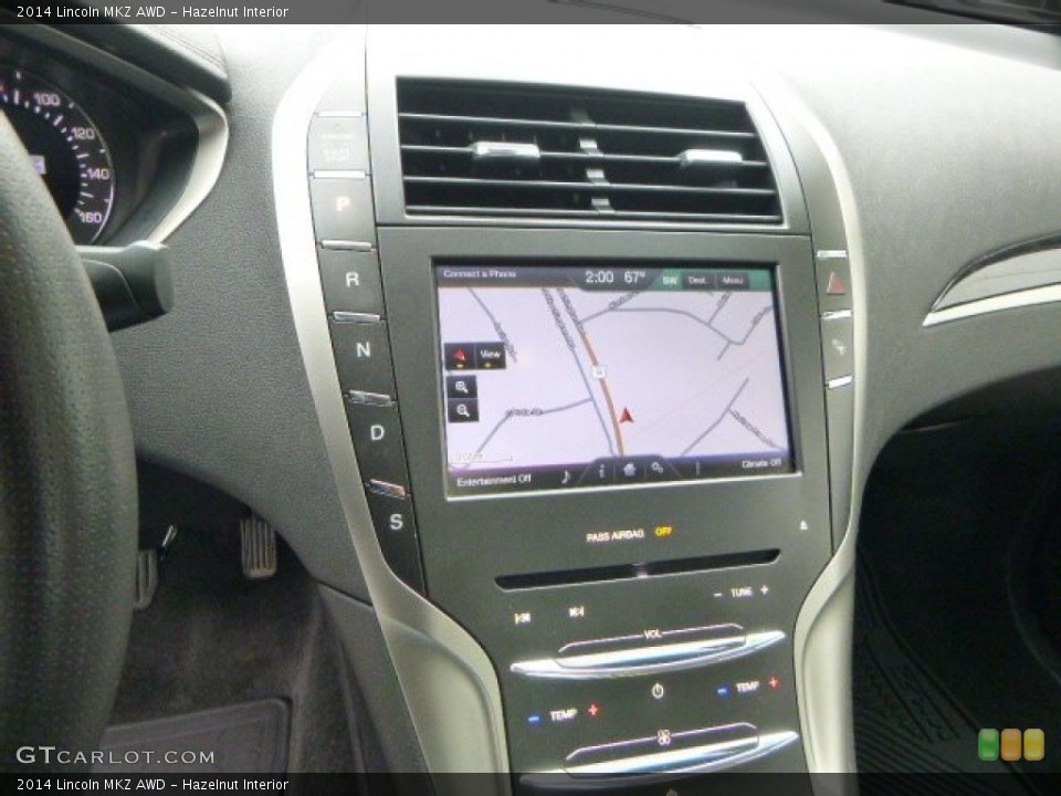 Hazelnut Interior Navigation for the 2014 Lincoln MKZ AWD #97794066