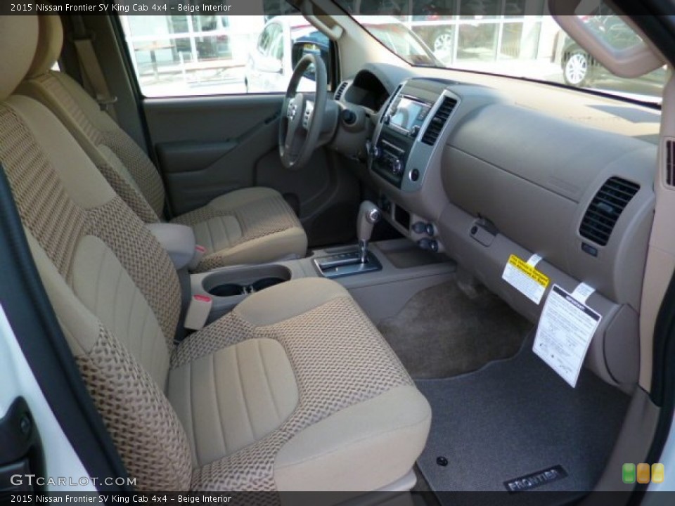 Beige Interior Photo for the 2015 Nissan Frontier SV King Cab 4x4 #97799061