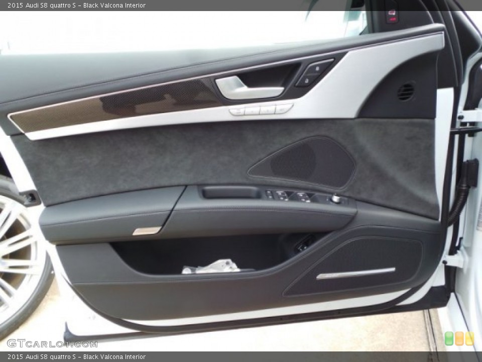 Black Valcona Interior Door Panel for the 2015 Audi S8 quattro S #97799265