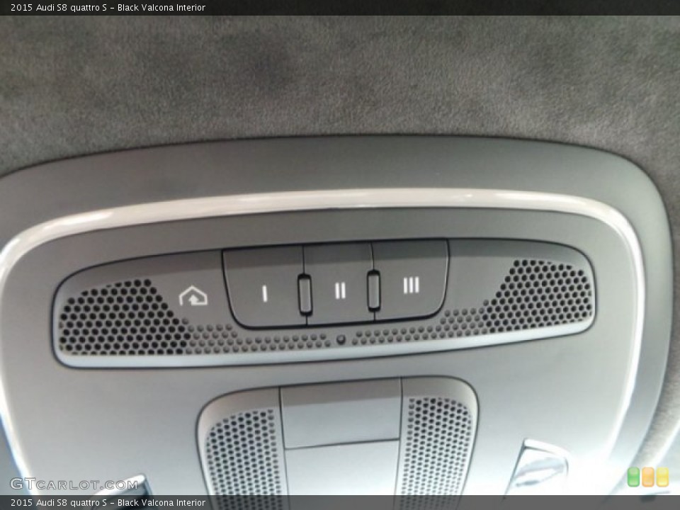 Black Valcona Interior Controls for the 2015 Audi S8 quattro S #97799466