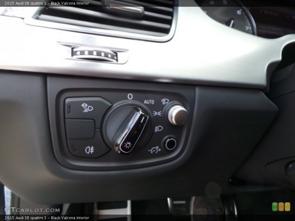 Black Valcona Interior Controls for the 2015 Audi S8 quattro S #97799682