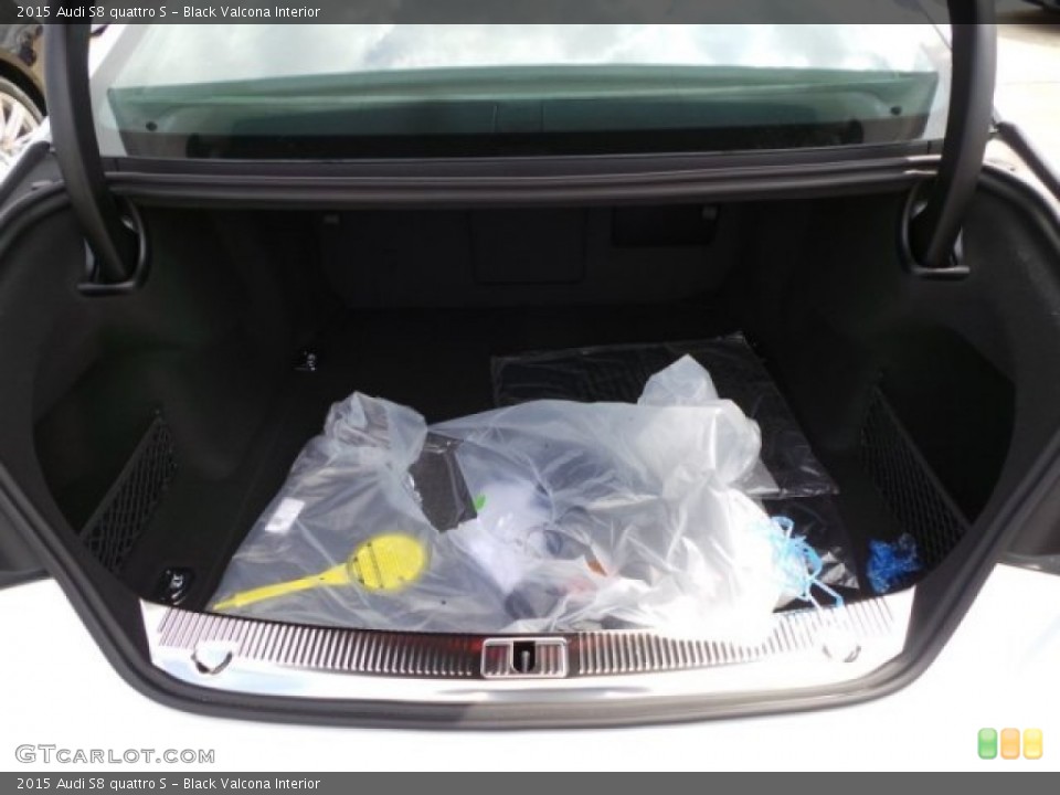 Black Valcona Interior Trunk for the 2015 Audi S8 quattro S #97799817