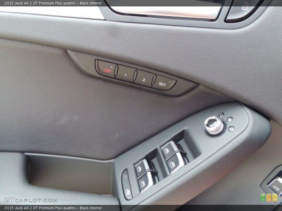 Black Interior Controls for the 2015 Audi A4 2.0T Premium Plus quattro #97801668