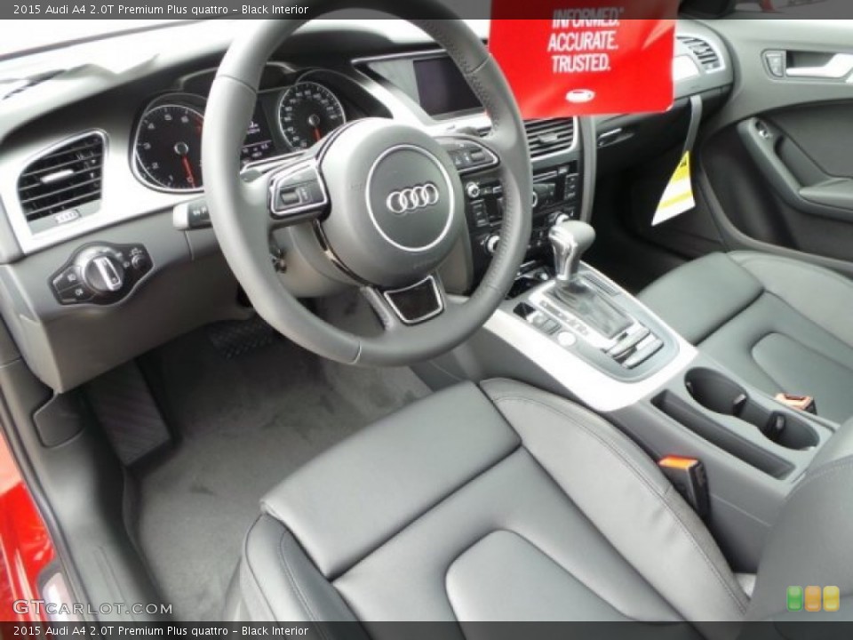 Black Interior Photo for the 2015 Audi A4 2.0T Premium Plus quattro #97801689