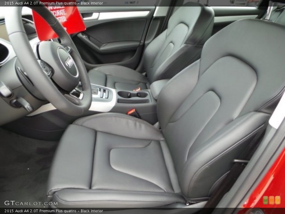 Black Interior Front Seat for the 2015 Audi A4 2.0T Premium Plus quattro #97801707