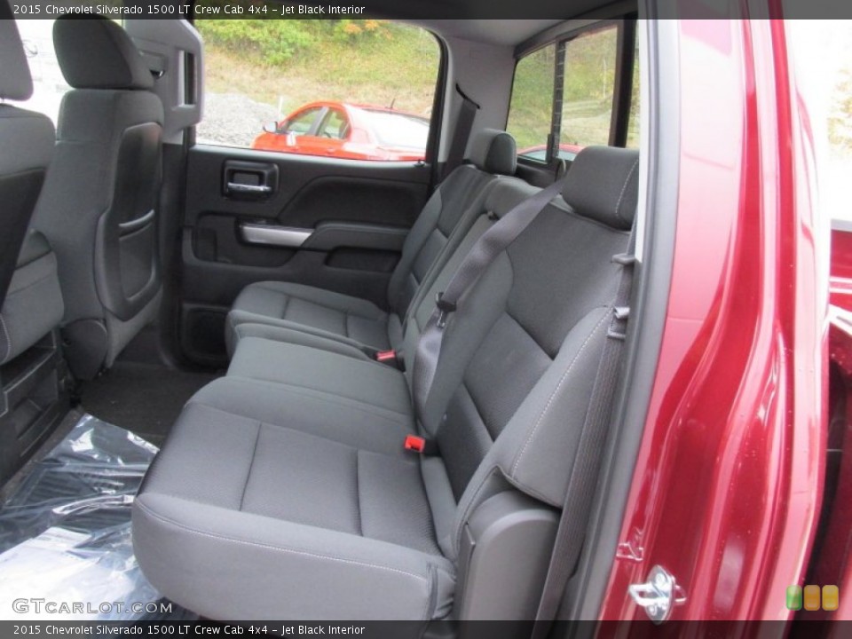 Jet Black Interior Rear Seat for the 2015 Chevrolet Silverado 1500 LT Crew Cab 4x4 #97805687