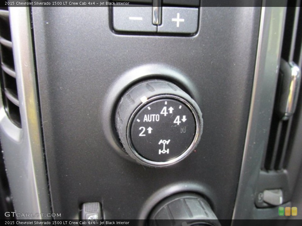 Jet Black Interior Controls for the 2015 Chevrolet Silverado 1500 LT Crew Cab 4x4 #97805739