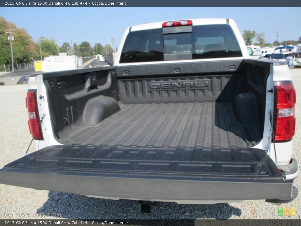 Cocoa/Dune Interior Trunk for the 2015 GMC Sierra 1500 Denali Crew Cab 4x4 #97815678