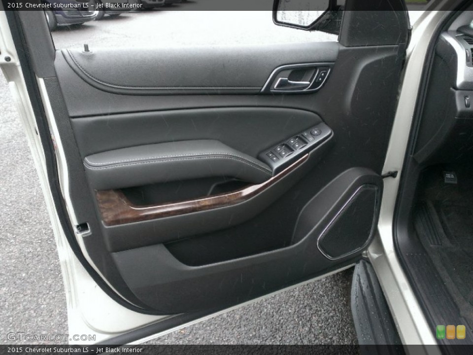 Jet Black Interior Door Panel for the 2015 Chevrolet Suburban LS #97821939