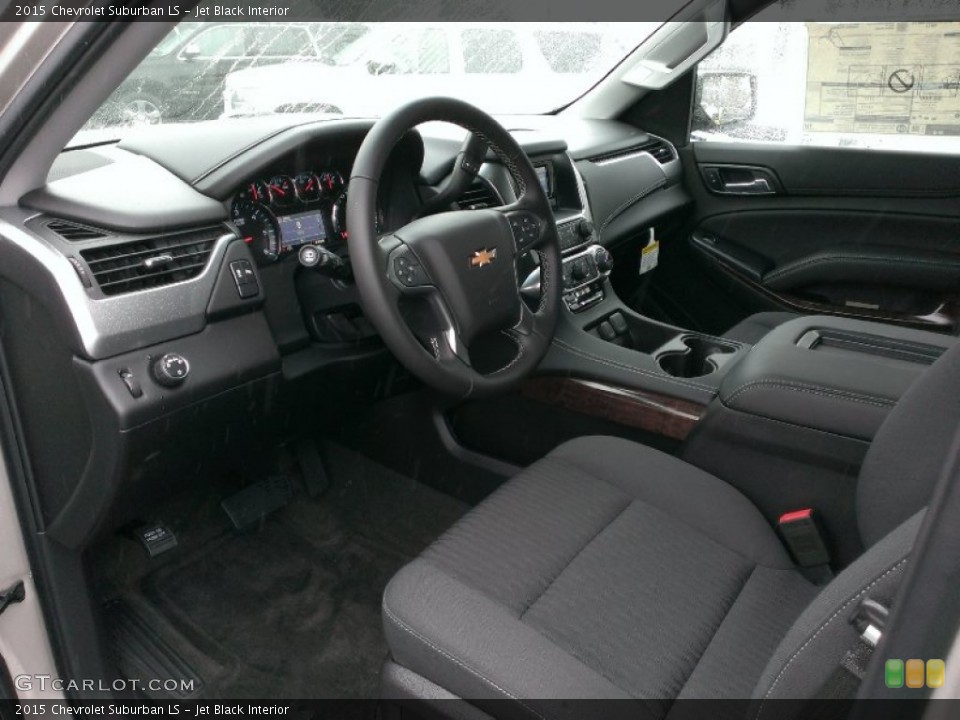 Jet Black Interior Photo for the 2015 Chevrolet Suburban LS #97821948