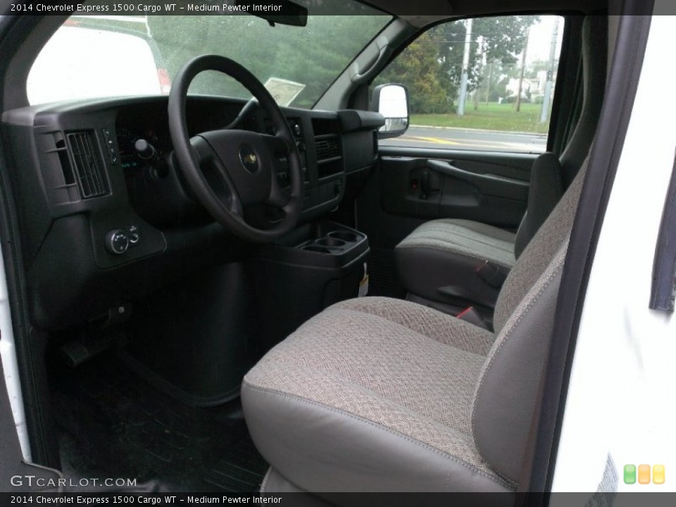 Medium Pewter Interior Photo for the 2014 Chevrolet Express 1500 Cargo WT #97822287
