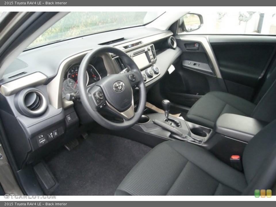 Black Interior Photo for the 2015 Toyota RAV4 LE #97831661