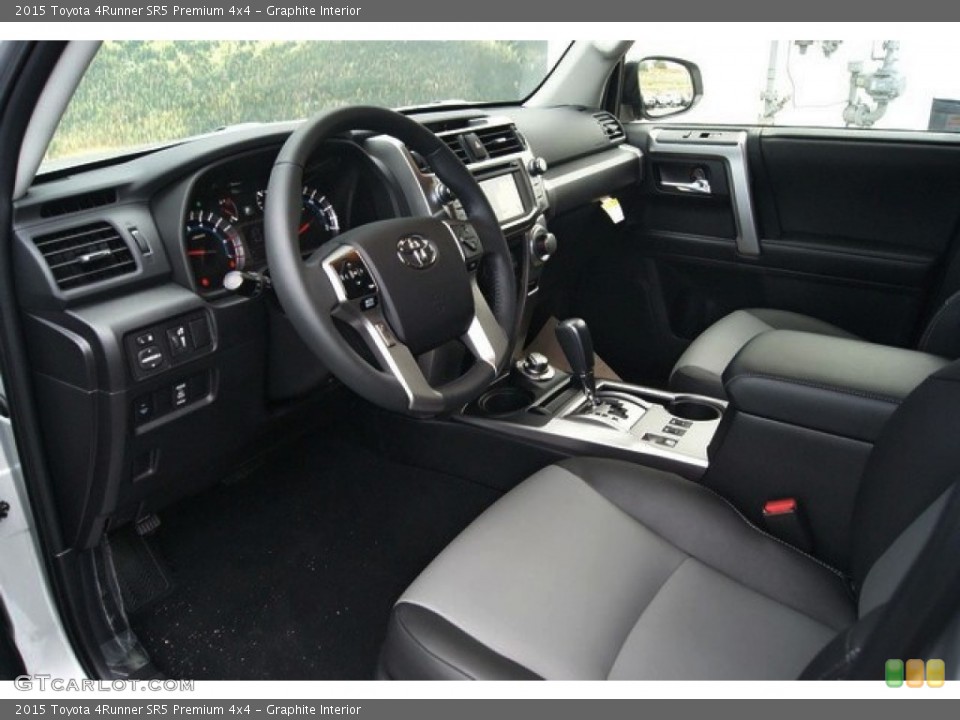Graphite Interior Prime Interior for the 2015 Toyota 4Runner SR5 Premium 4x4 #97832415