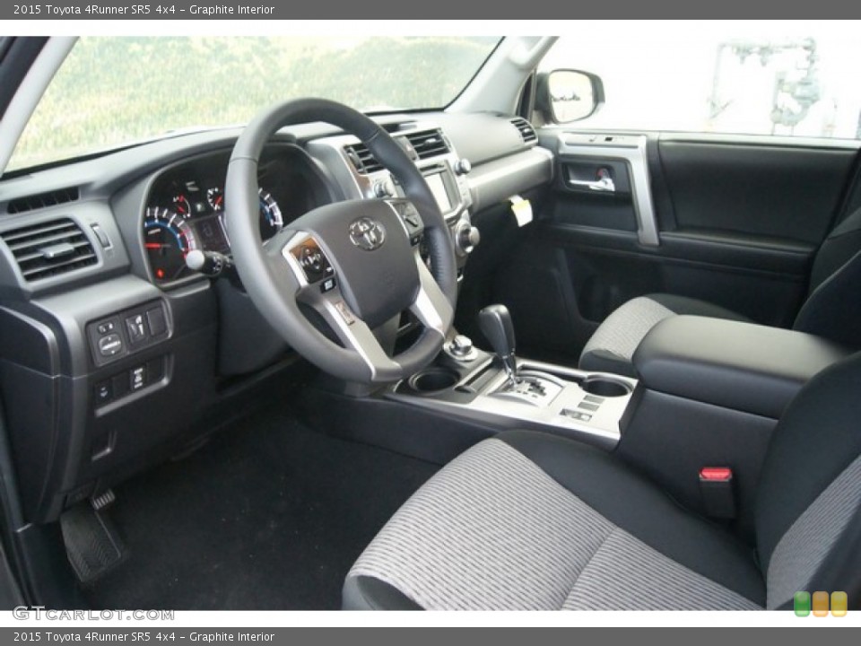 Graphite Interior Prime Interior for the 2015 Toyota 4Runner SR5 4x4 #97832904