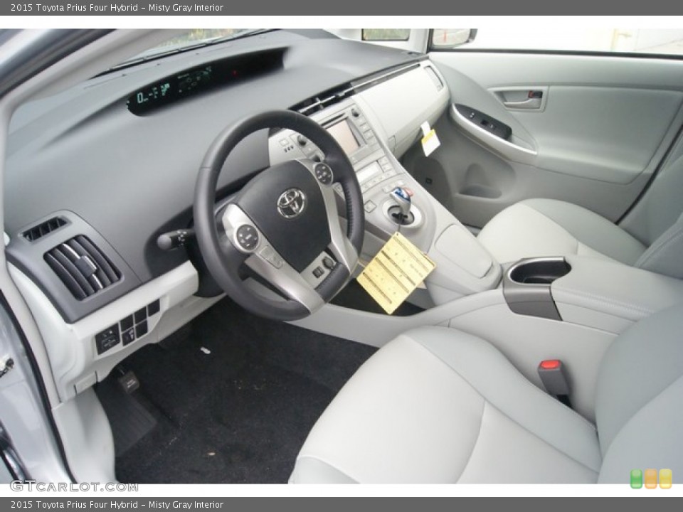 Misty Gray Interior Photo for the 2015 Toyota Prius Four Hybrid #97834406