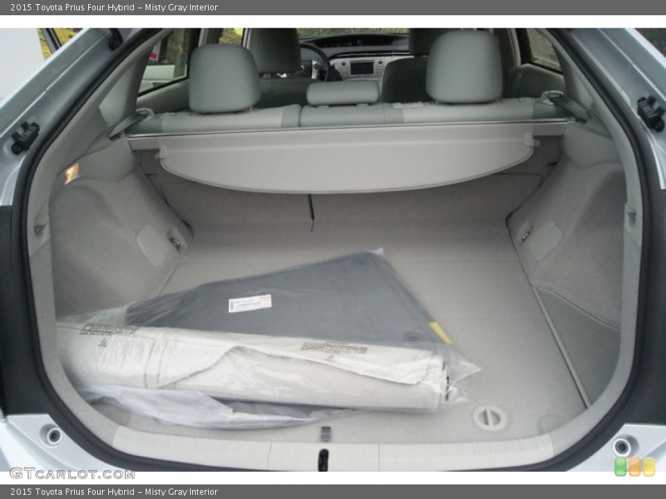 Misty Gray Interior Trunk for the 2015 Toyota Prius Four Hybrid #97834479