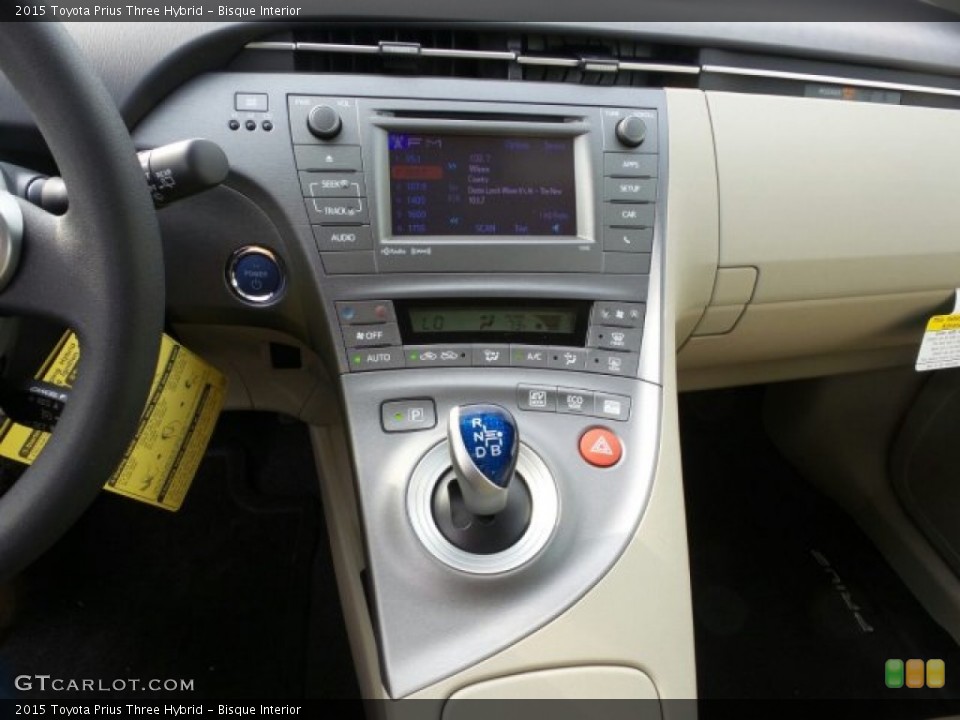 Bisque Interior Transmission for the 2015 Toyota Prius Three Hybrid #97838736