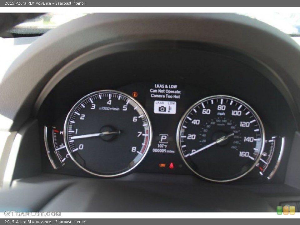 Seacoast Interior Gauges for the 2015 Acura RLX Advance #97838763
