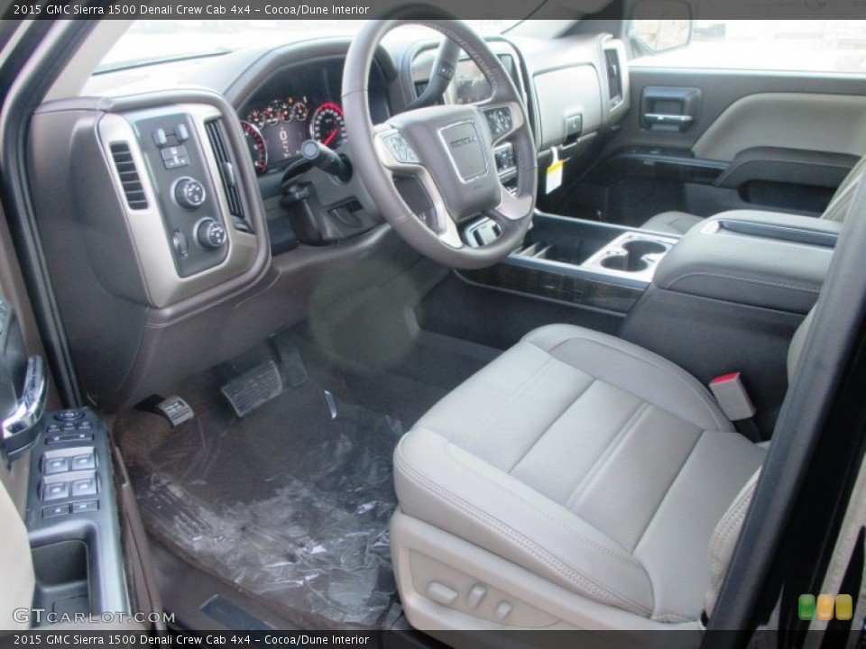Cocoa/Dune Interior Prime Interior for the 2015 GMC Sierra 1500 Denali Crew Cab 4x4 #97846074