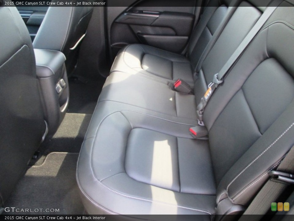 Jet Black Interior Rear Seat for the 2015 GMC Canyon SLT Crew Cab 4x4 #97847862