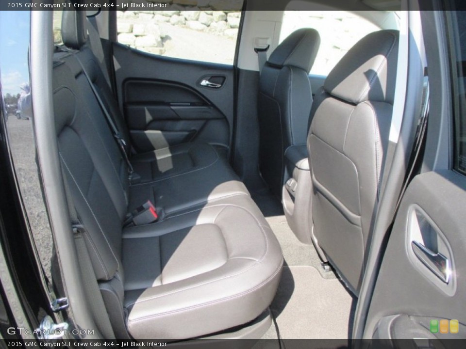 Jet Black Interior Rear Seat for the 2015 GMC Canyon SLT Crew Cab 4x4 #97847979