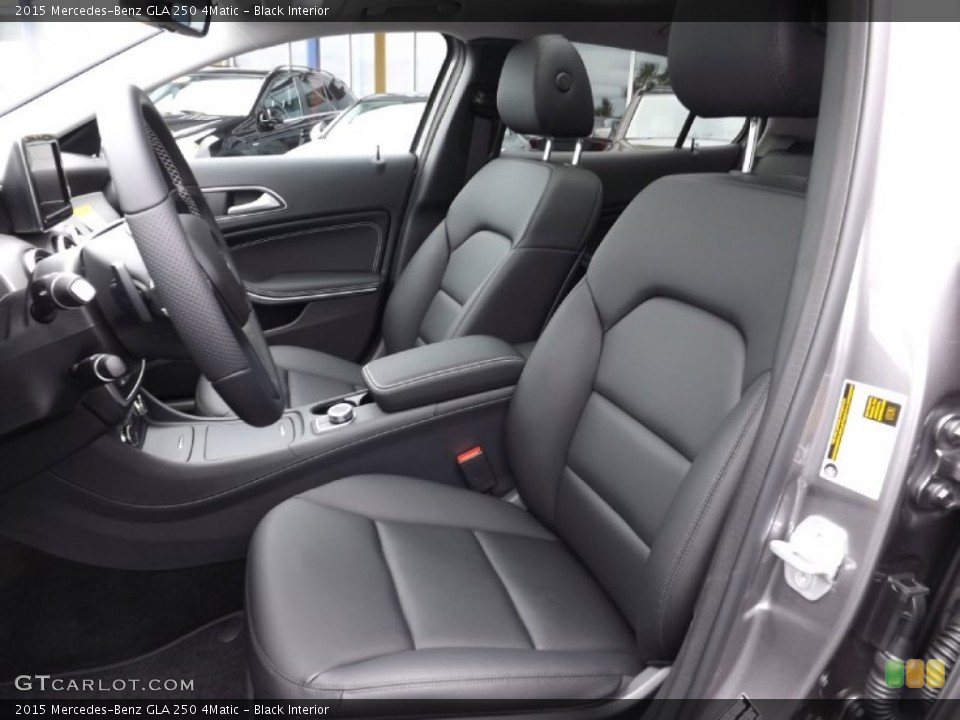 Black Interior Front Seat for the 2015 Mercedes-Benz GLA 250 4Matic #97857186