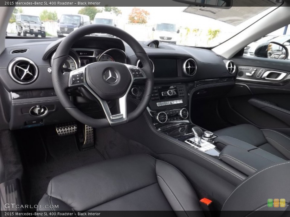 Black 2015 Mercedes-Benz SL Interiors