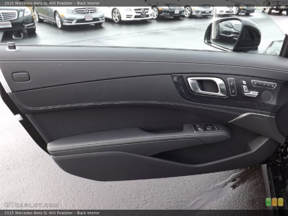 Black Interior Door Panel for the 2015 Mercedes-Benz SL 400 Roadster #97857549