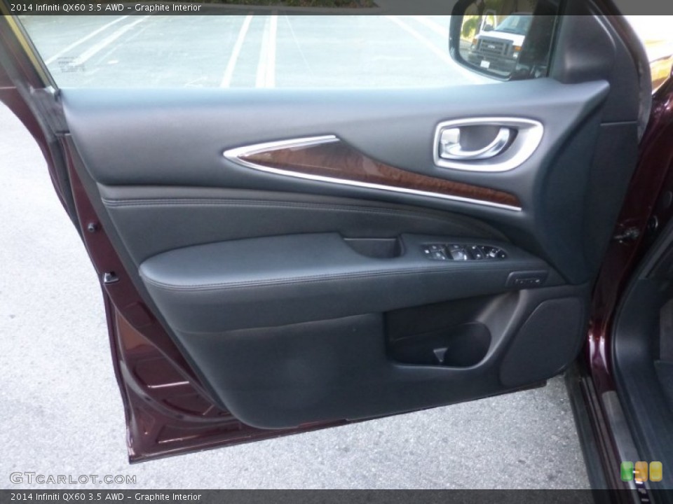 Graphite Interior Door Panel for the 2014 Infiniti QX60 3.5 AWD #97870033