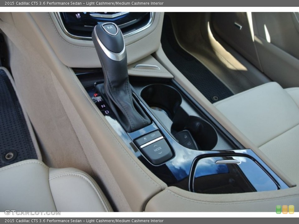 Light Cashmere/Medium Cashmere Interior Transmission for the 2015 Cadillac CTS 3.6 Performance Sedan #97901878